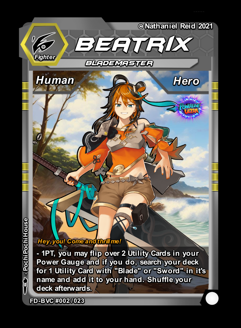 Powerline Ultra - FIGHTER DECK: Clash Of Blades (Beatrix VS Captain Warpath) 2-Player Starter Deck (PRE-ORDER)