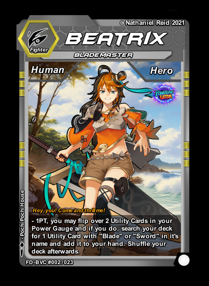 Powerline Ultra - FIGHTER DECK: Clash Of Blades (Beatrix VS Captain Warpath) 2-Player Starter Deck (PRE-ORDER)