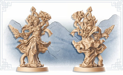 Zombicide: White Death Chang E' and Hou Yi - Kickstarter Exclusive