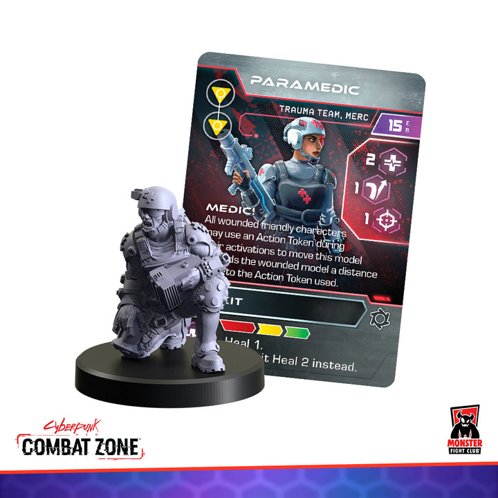Cyberpunk Red Combat Zone: Trauma Team (Mercs)