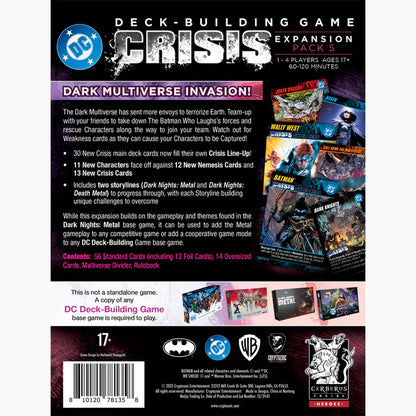 DC Deck-Building Game: Death Metal - Crisis Expansion Pack 5