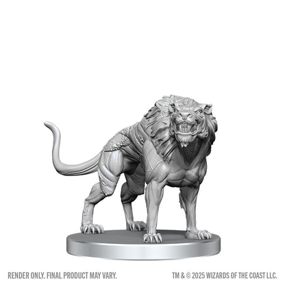 D&D: Nolzur's Marvelous Unpainted Miniatures - Hell Hound & Narzugon