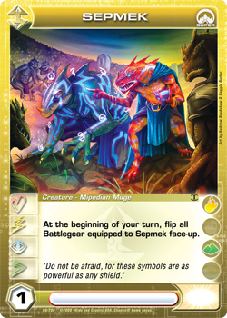 Chaotic - Sepmek Super Rare (Random Stats)