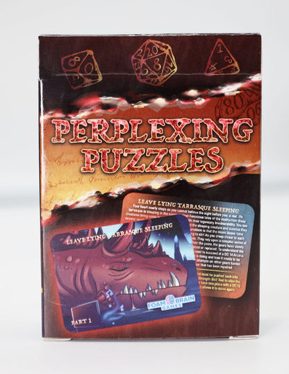 Foam Brain Games: Card Deck - Perplexing Puzzles