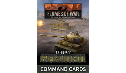Flames of War: D-Day - German Command Cards