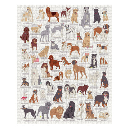 Ridley's Games Puzzles: Jigsaw Puzzle - 1000 Pieces - Dog Lover's