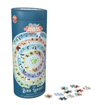 Ridley's Games Puzzles: Jigsaw Puzzle - 1000 Pieces - Bird Lover's