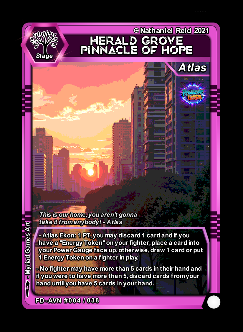 Final Hope 2 - Player Set - Powerline Ultra Fighting Trading Card Game