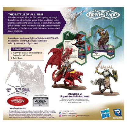 Heroscape: Rising Tide - Sonlen and Halushia, Scion of the Wild Army Expansion