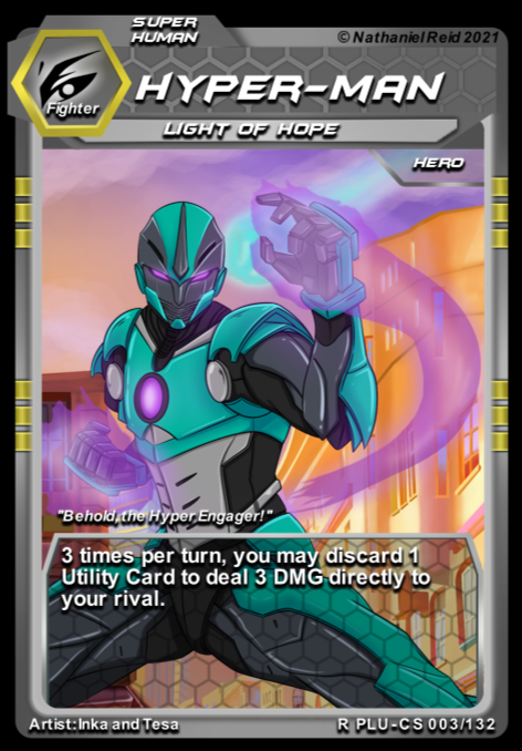 POWERLINE ULTRA Fighter Card - Hyper-Man (CS)