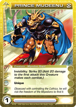Chaotic - Prince Mudeenu Super Rare (Random Stats)