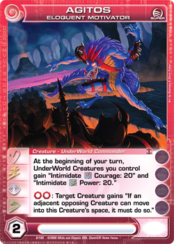 Chaotic - Agitos, Eloquent Motivator Super Rare (Random Stats)