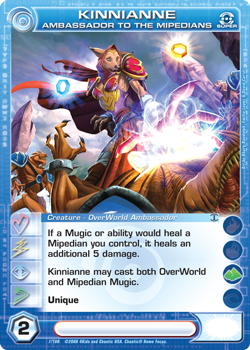 Chaotic - Kinnianne, Ambassador To The Mipedians Super Rare (Random Stats)