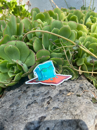 Metal Weave Games: Summer Cube Sticker