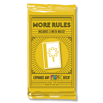Fluxx: More Rules Expansion Deck