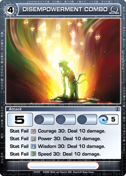 Chaotic - Disempowerment Combo Super Rare
