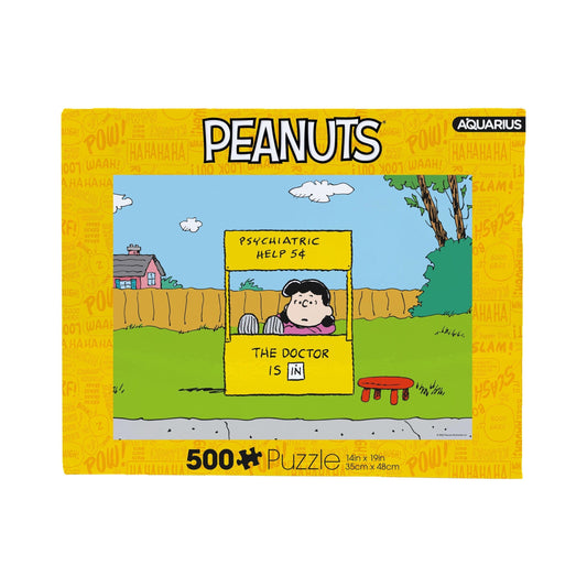 Aquarius Puzzles: Peanuts - Lucy - Doctor is In