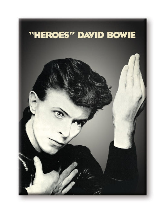 Aquarius Magnets: Flat Magnet - David Bowie - Heroes