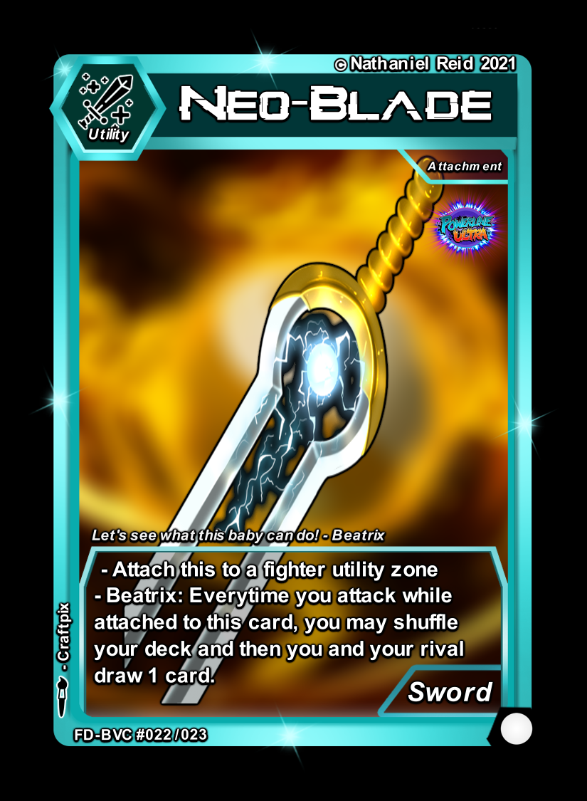 Powerline Ultra - FIGHTER DECK: Clash Of Blades (Beatrix VS Captain Warpath) 2-Player Starter Deck (PRE-ORDER)