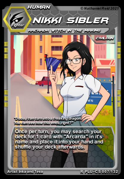 POWERLINE ULTRA Fighter Card - Nikki Sibler (CS)
