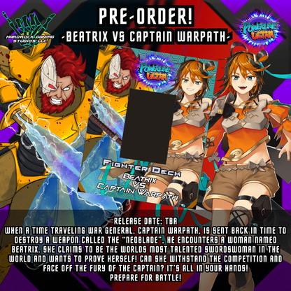 Powerline Ultra - FIGHTER DECK: Clash Of Blades (Beatrix VS Captain Warpath) 2-Player Starter Deck (PRE-ORDER)