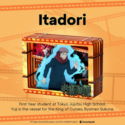 Puremind: Craft Kit - Wooden Gallery - Film Frame - Jujutsu Kaisen - Yuji Itadori
