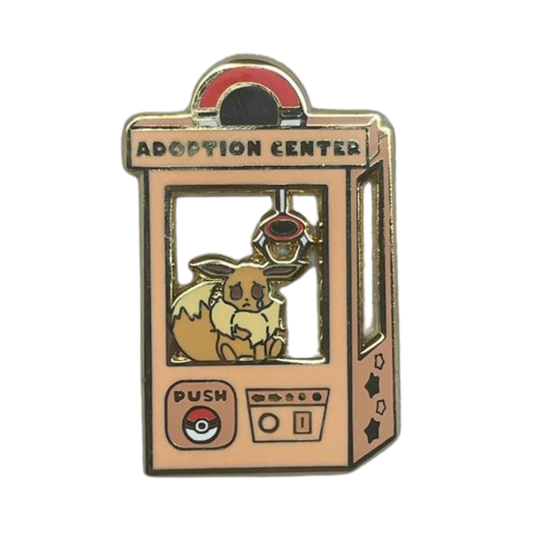 Pokemon : Épingle Émail Centre d'Adoption Évoli
