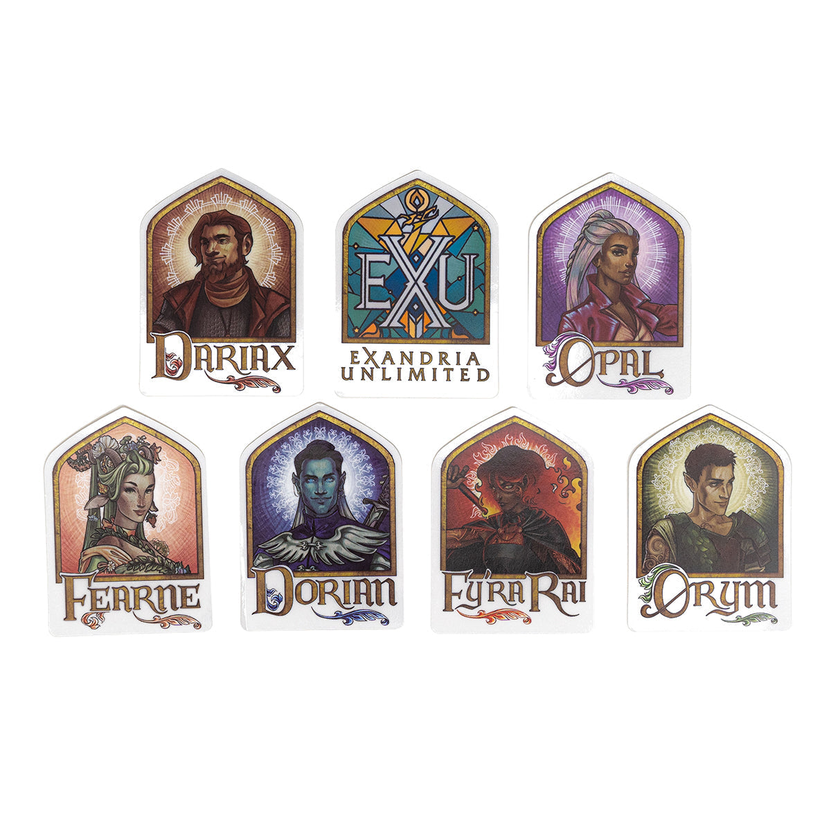 Critical Role: Exandria Unlimited Sticker Set 7-Pack