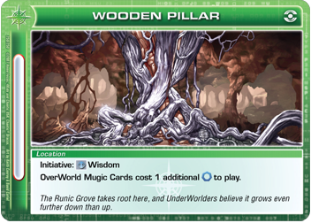 Chaotic TCG - Wooden Pillar (Ripple Foil)
