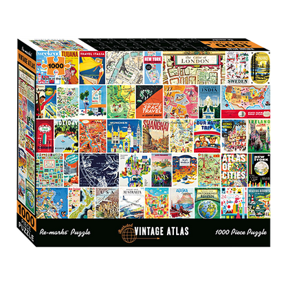 Puzzle: Vintage Atlas
