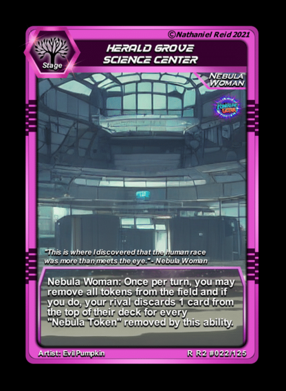 Powerline Ultra - Nebula Woman (Vaporwave Constructed Deck)