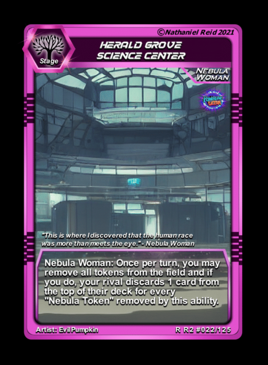 Powerline Ultra - Nebula Woman (Vaporwave Constructed Deck)