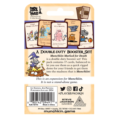 Munchkin: Marked for Death