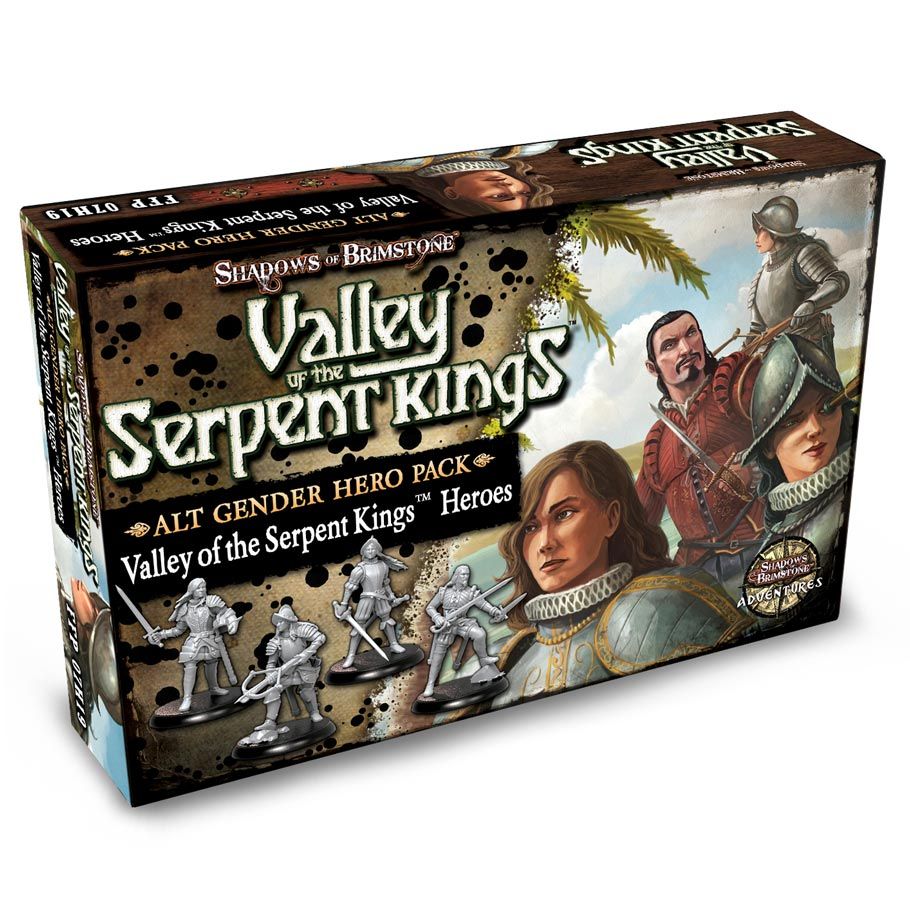 Shadows of Brimstone: Valley of the Serpent Kings Alt Gender Hero Pack