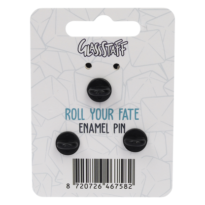 Enamel Pin: Roll Your Fate D20 Large Spinner