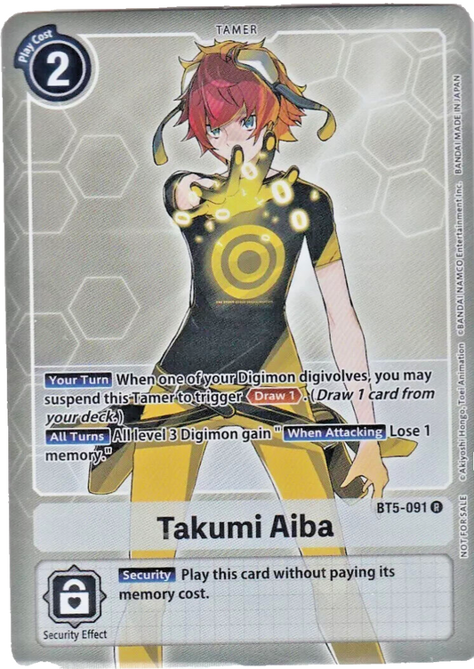 Digimon - Takumi Aiba (BT5-091)