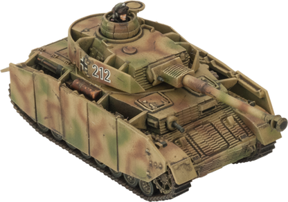 Flames of War: German Panzer IV Tank Platoon (Late War)