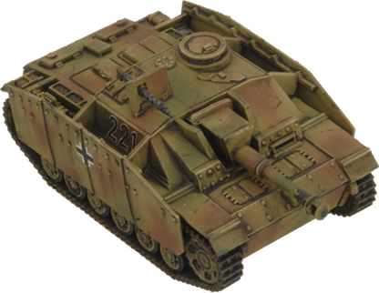 Flames of War: German StuG (Late) Assault Gun Platoon (Mid War)