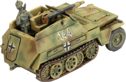 Flames of War: German SD KFZ 250 Scout Troop (Late War)