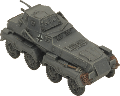 Flames of War: German SD KFZ 231 Heavy Scout Troop (Mid War)