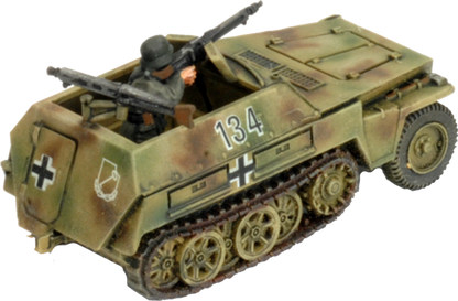Flames of War: German Armoured Reconnaissance Company HQ (Late War)