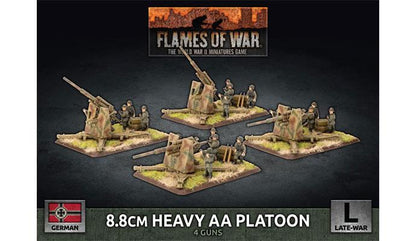 Flames of War: German 8.8cm Heavy AA Platoon (Late War)