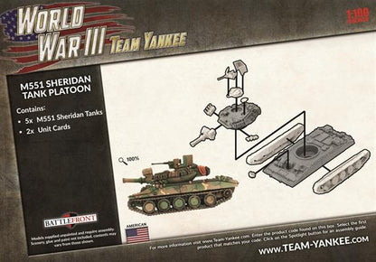 Team Yankee: M551 Sheridan Tank Platoon