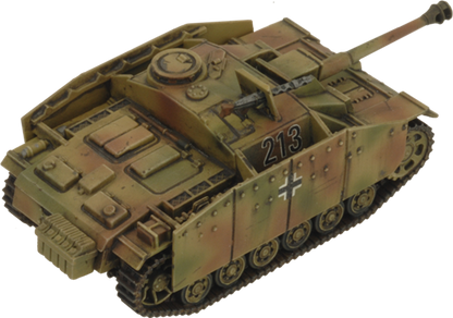 Flames of War: German StuG (Late) Assault Gun Platoon (Mid War)