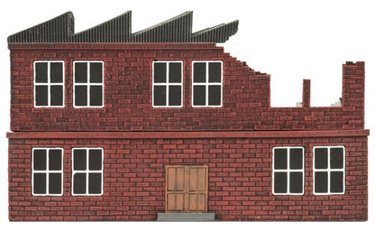 Flames of War: Destroyed Brick Factory