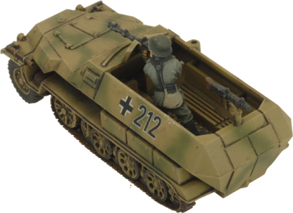 Flames of War: German SD KFZ 251 Half-Tracks (Mid War)