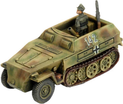 Flames of War: German SD KFZ 250 Scout Troop (Late War)