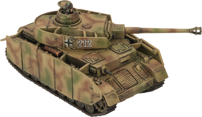 Flames of War: German Panzer IV (Late) Tank Platoon (Mid War)