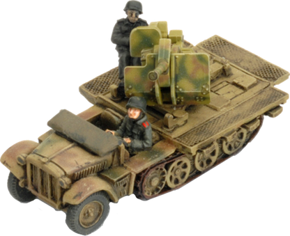 Flames of War: German SD KFZ 10/4 Light AA Platoon (Late War)