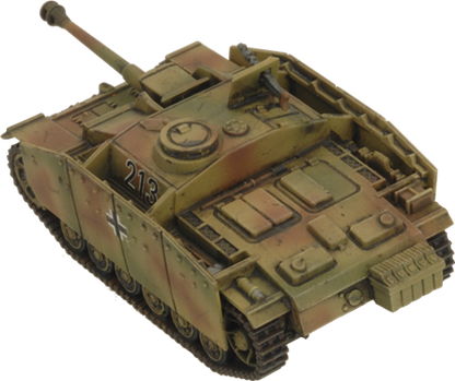Flames of War: German StuG (Late) Assault Gun Platoon (Mid War)
